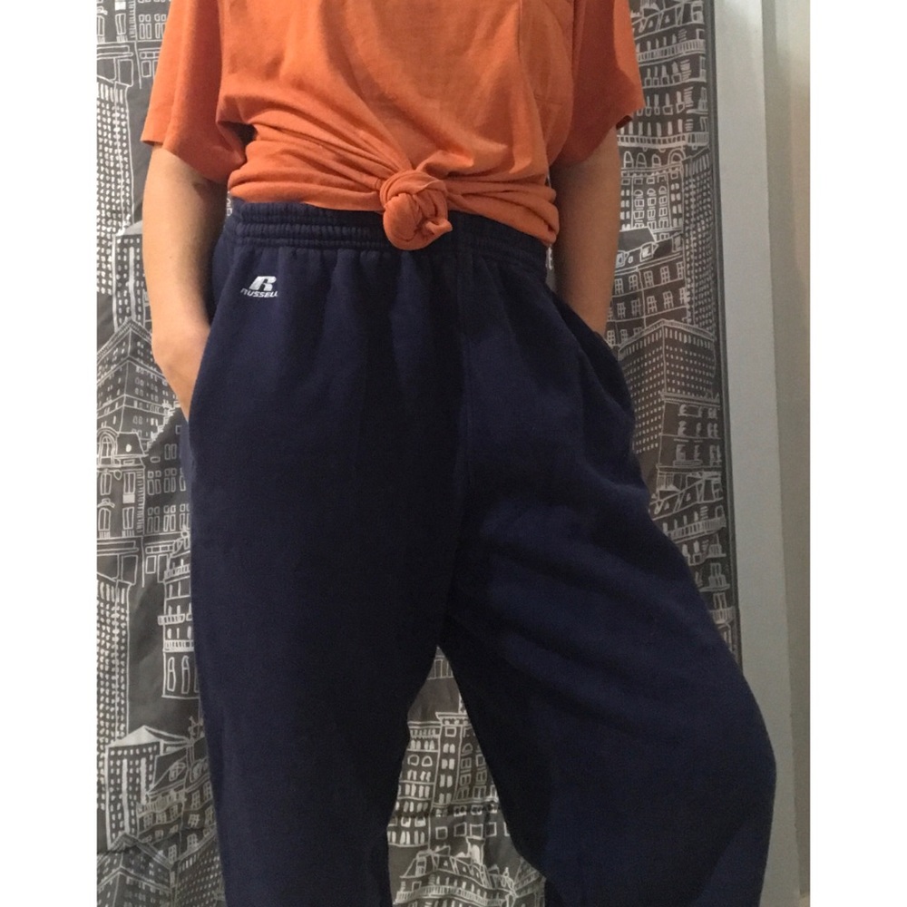 Russel navy blue sweatpants